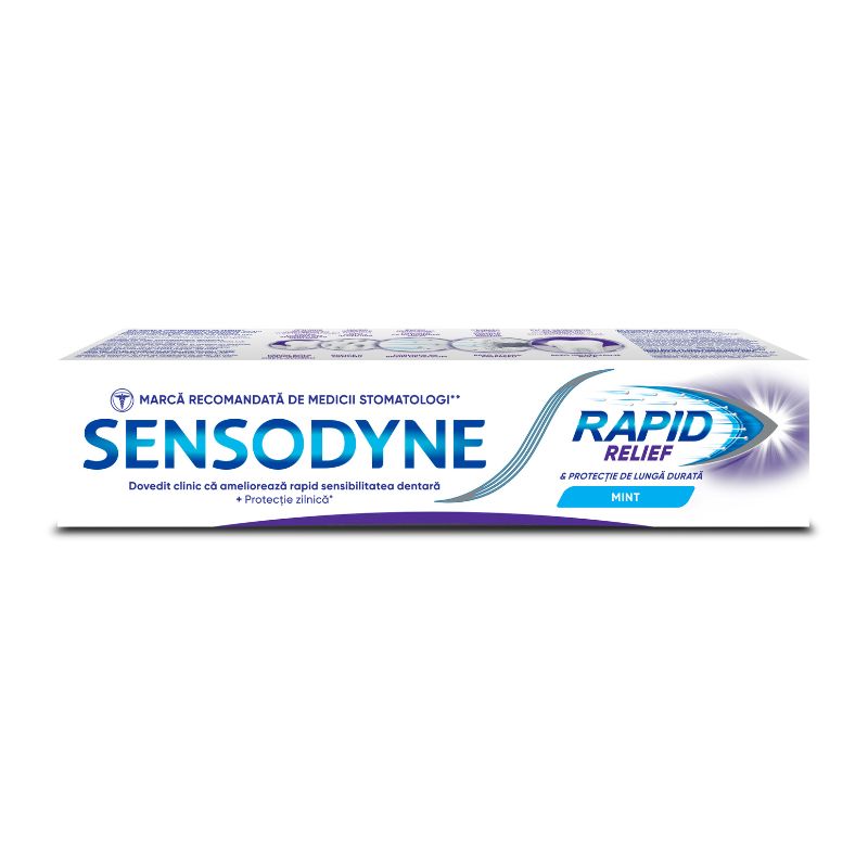 Pasta de dinti Rapid Relief Sensodyne, 75 ml, Gsk dinti imagine noua