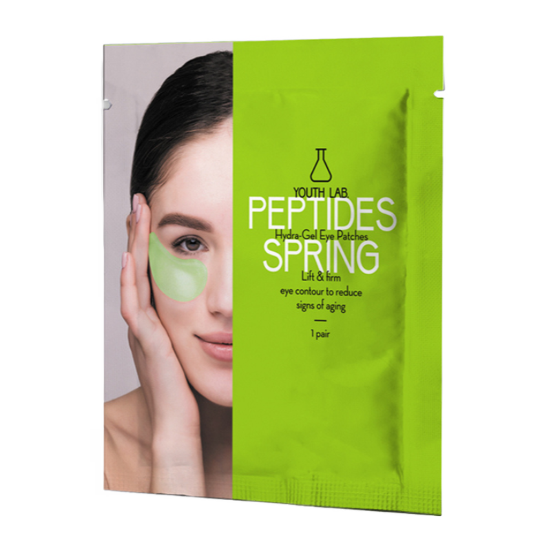 Patch-uri cu efect antirid pentru ochi Peptides Spring, 1 bucata, Youth Lab