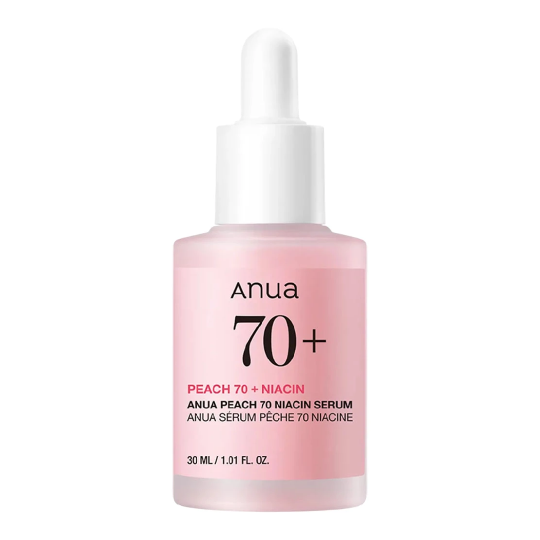 Ser pentru fata 70% Niacin Peach Glow, 30 ml, Anua