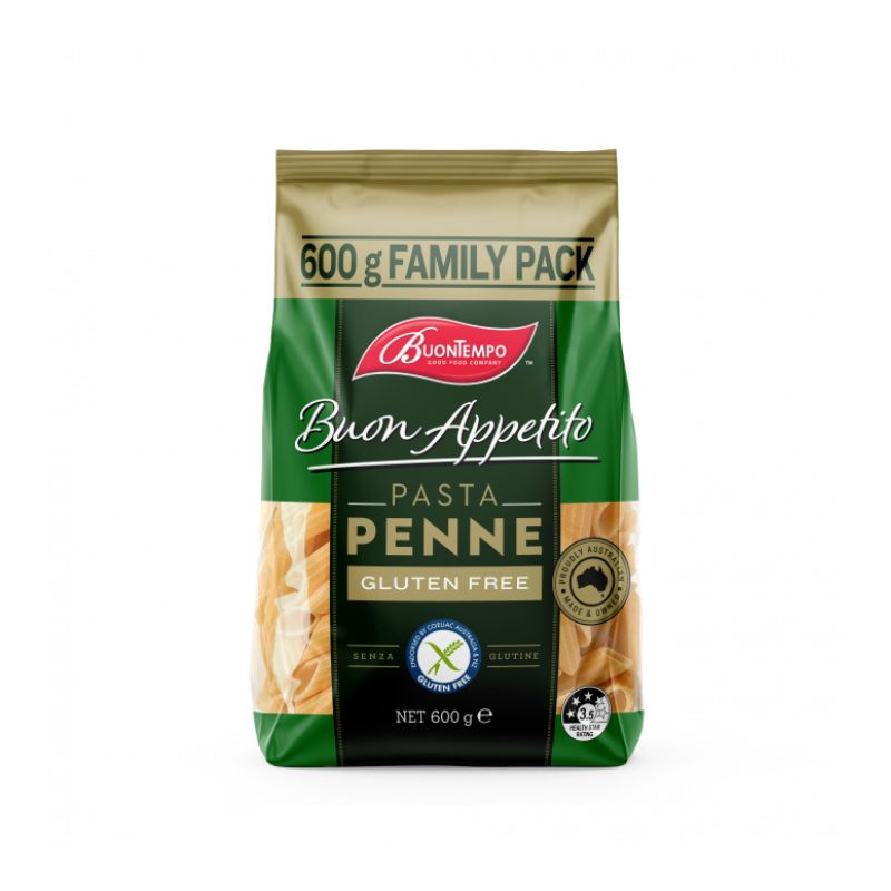 Paste penne Buontempo, 600g, ORGRAN