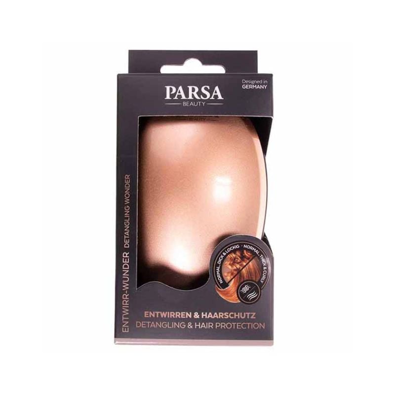 Perie De Buzunar Pentru Descurcat, Rose Gold, Parsa