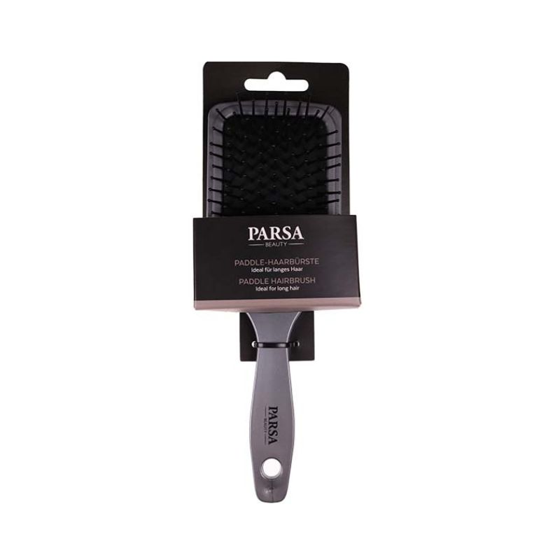 Perie de par Beauty Paddle cu ace de plastic, argintiu, 1 bucata, Parsa Frumusete si ingrijire 2023-09-25