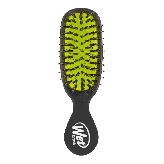 Perie de par Shine Enhancer Negru Mini, Wet Brush Brush imagine noua