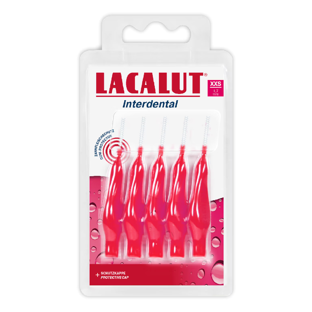 Periute interdentare XXS 1.7 mm Theiss Naturwaren, 5 bucati, Lacalut