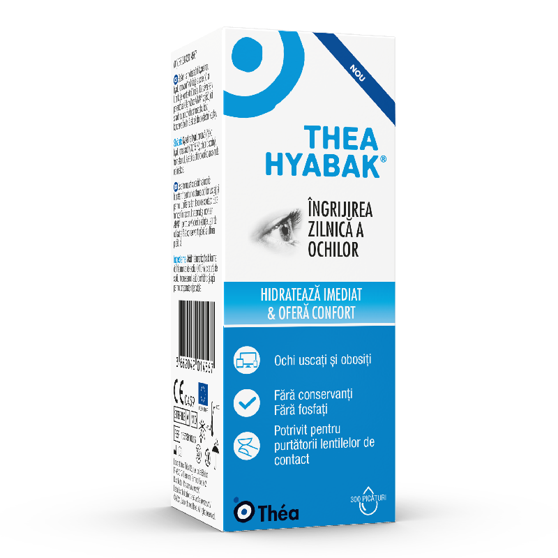 Picaturi oftalmice Thea Hyabak, 0.15%, 10 ml, Thea
