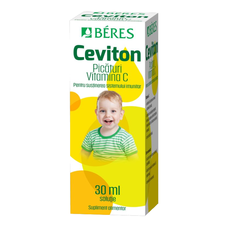 Picaturi Vitamina C, Ceviton, 30 ml, Beres