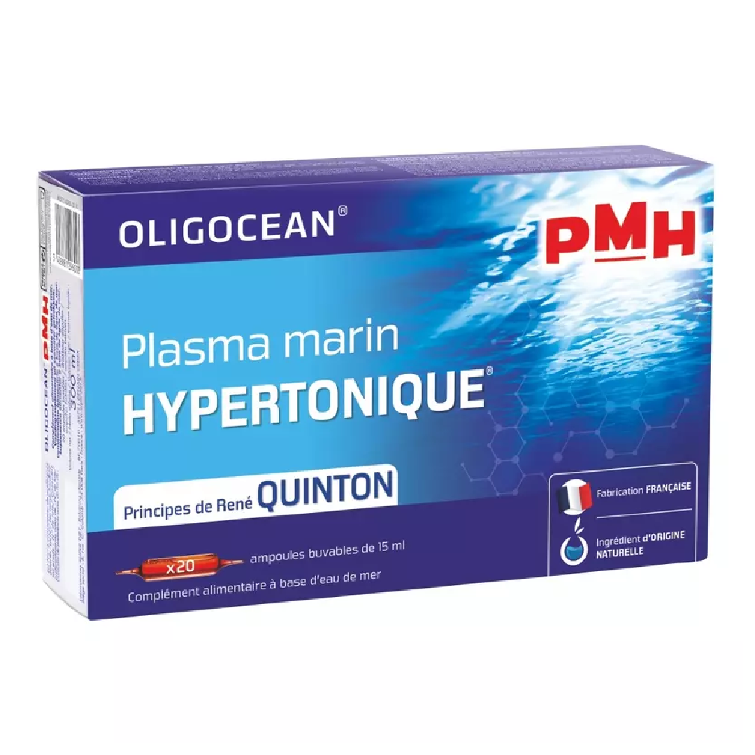 Plasma Marina Hipertonic, 20 fiole*15ml, Oligocean