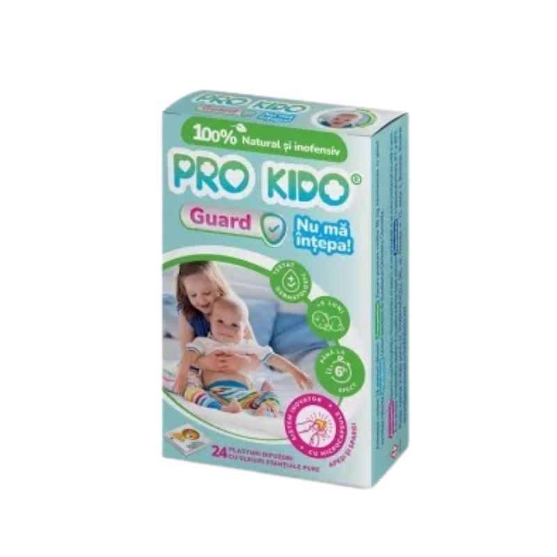 Plasturi tantari pentru bebelusi si copii, 24 plasturi difuzori, Pro Kido bebelusi imagine 2022