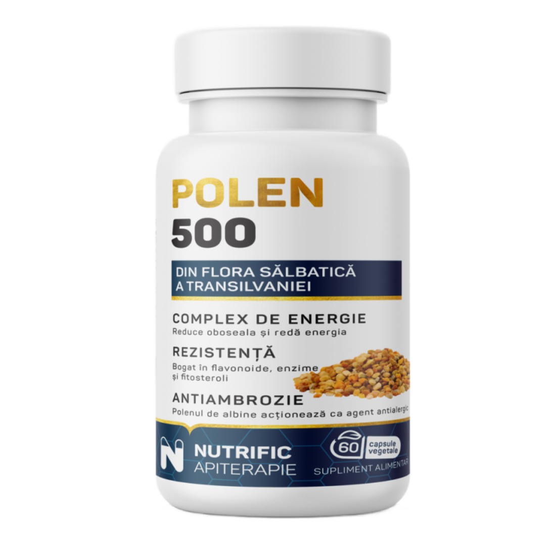 Polen 500mg, 60 capsule, Nutrific