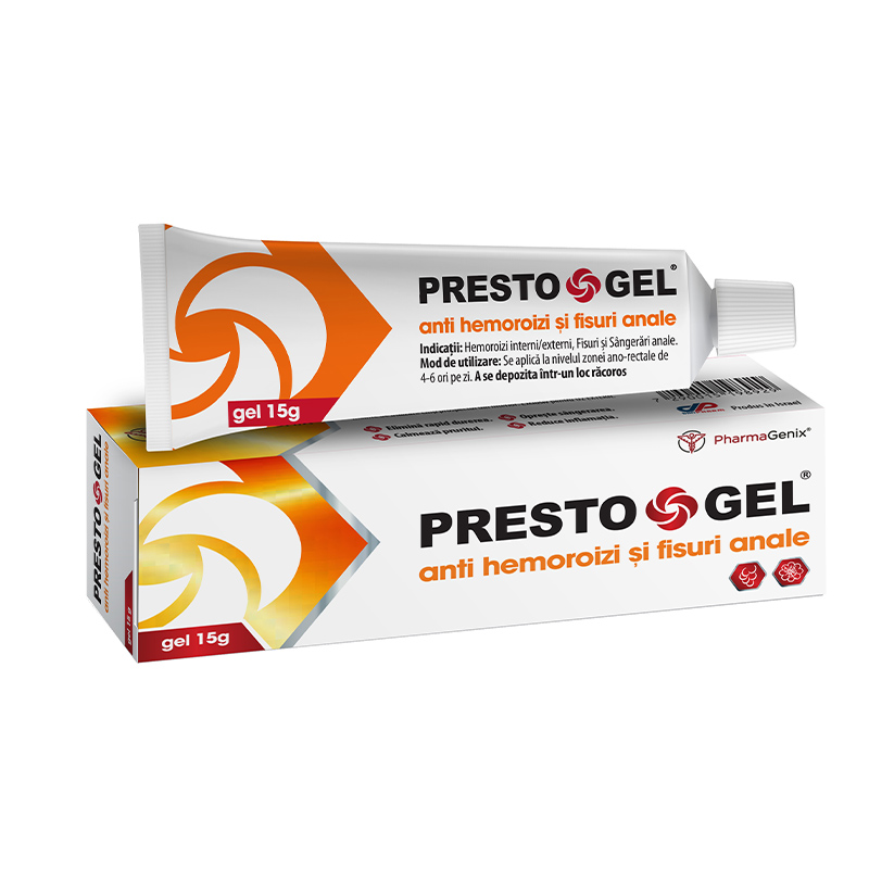 Gel PrestoGel®, 15g, PharmaGenix® Gastro 2023-09-22