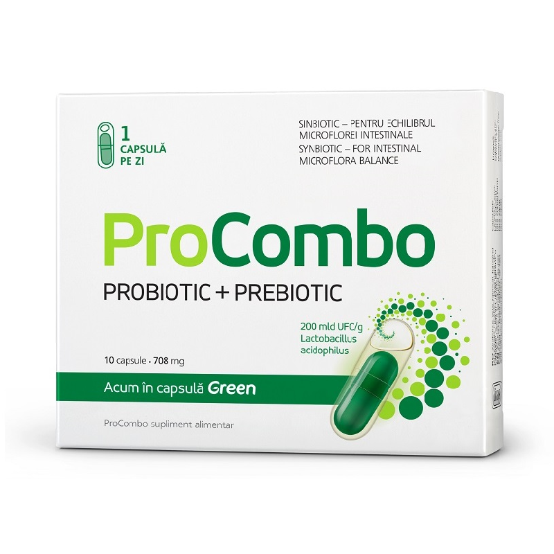 ProCombo probiotic + prebiotic, 10 capsule, Vitaslim