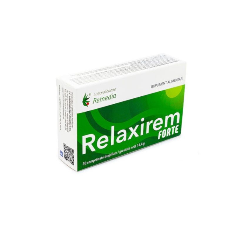 Relaxirem Forte, 30 capsule, Remedia capsule imagine noua