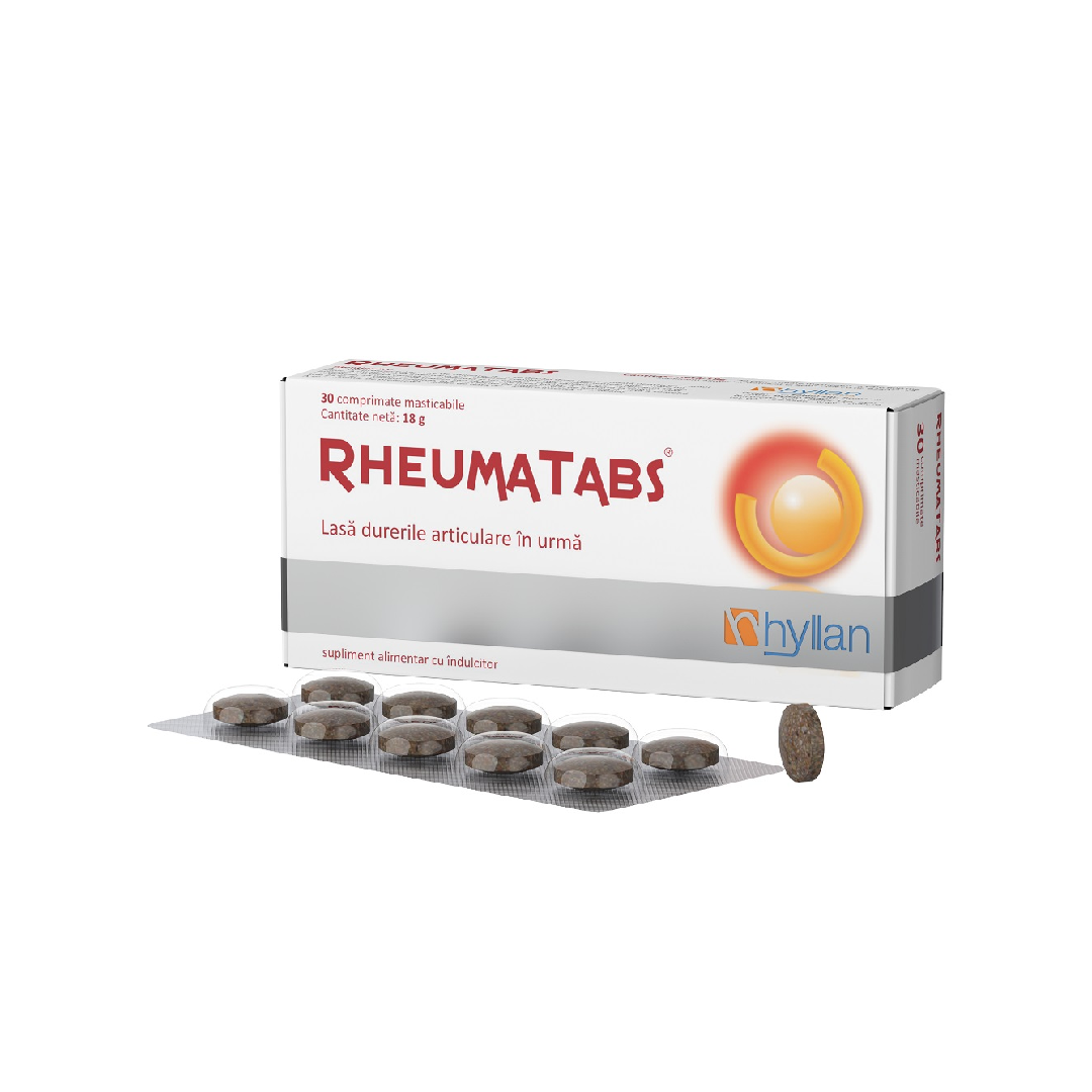 Rheumatabs, 30 comprimate masticabile, Hyllan