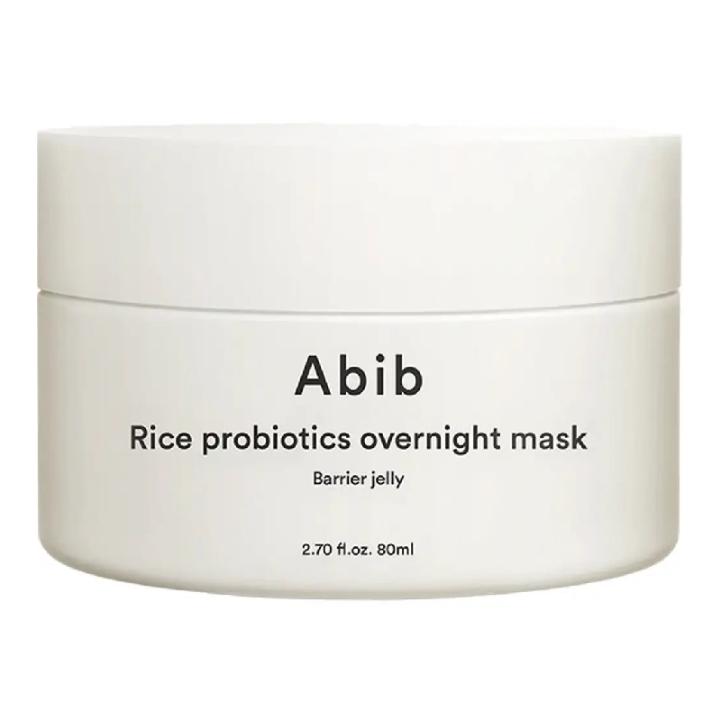 Masca de fata Rice Probiotics Overnight Mask Barrier Jelly, 80 ml, Abib
