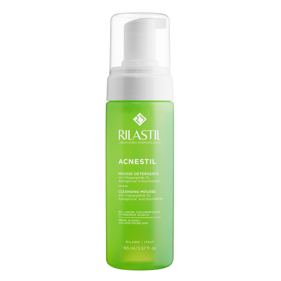 Spuma pentru curatarea tenului Acnestil, 165ml, Rilastil