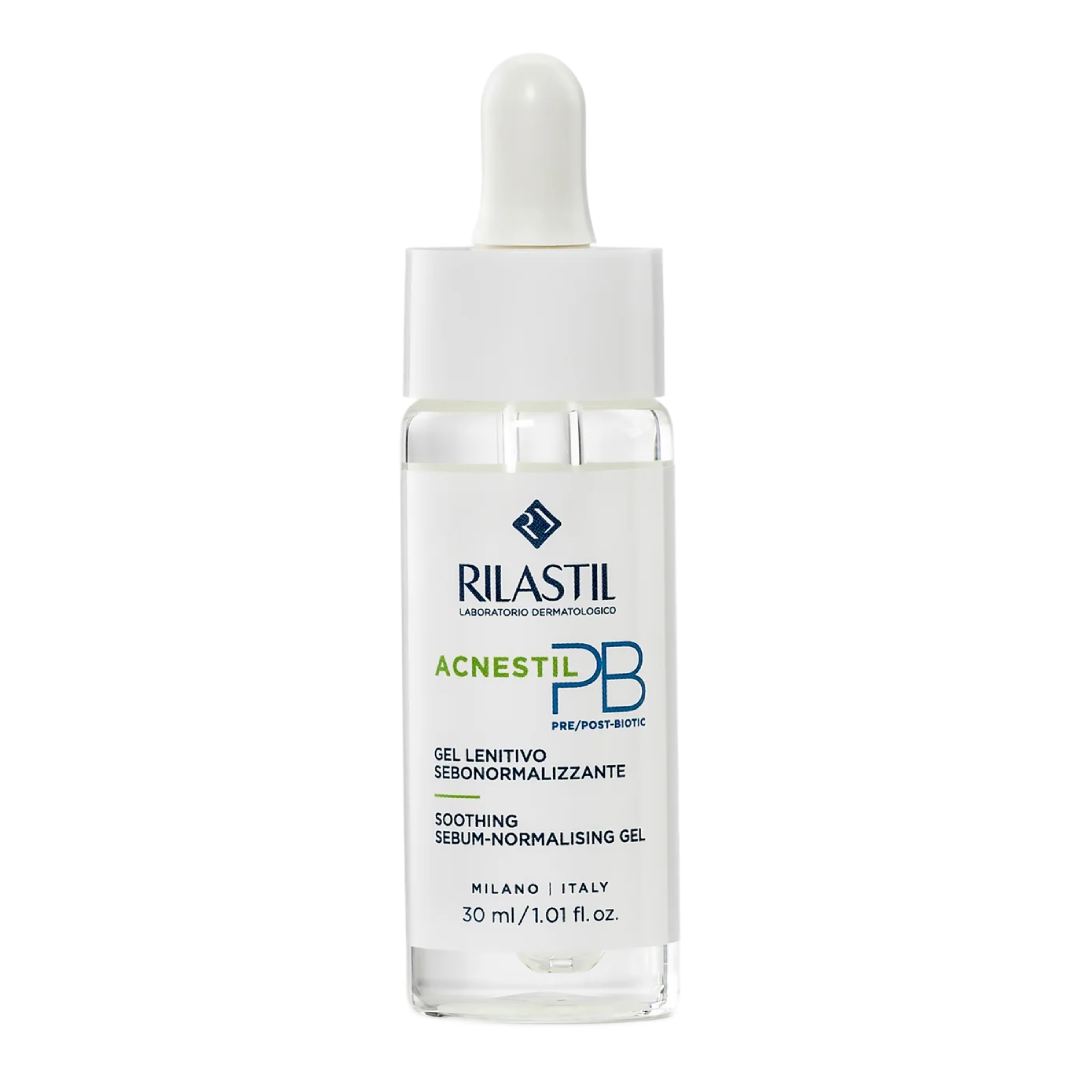 Gel calmant pentru normalizarea secretiei de sebum ACNESTIL PB, 30 ml, RILASTIL 