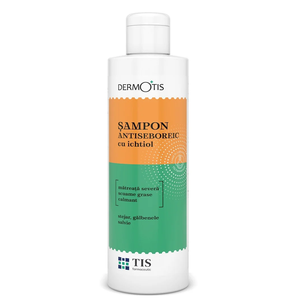 Sampon antiseboreic Dermotis, 120 ml, Tis Farmaceutic
