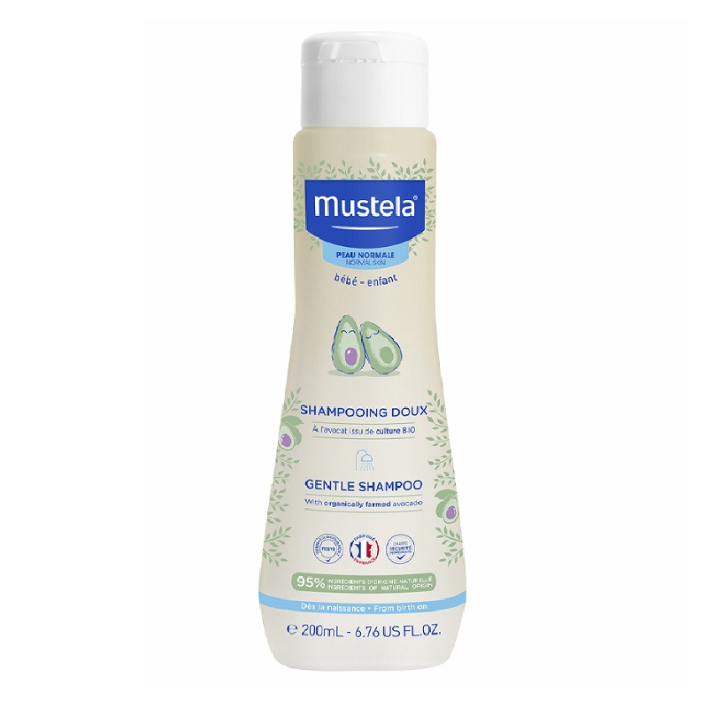 Sampon delicat pentru copii, 200 ml, Mustela