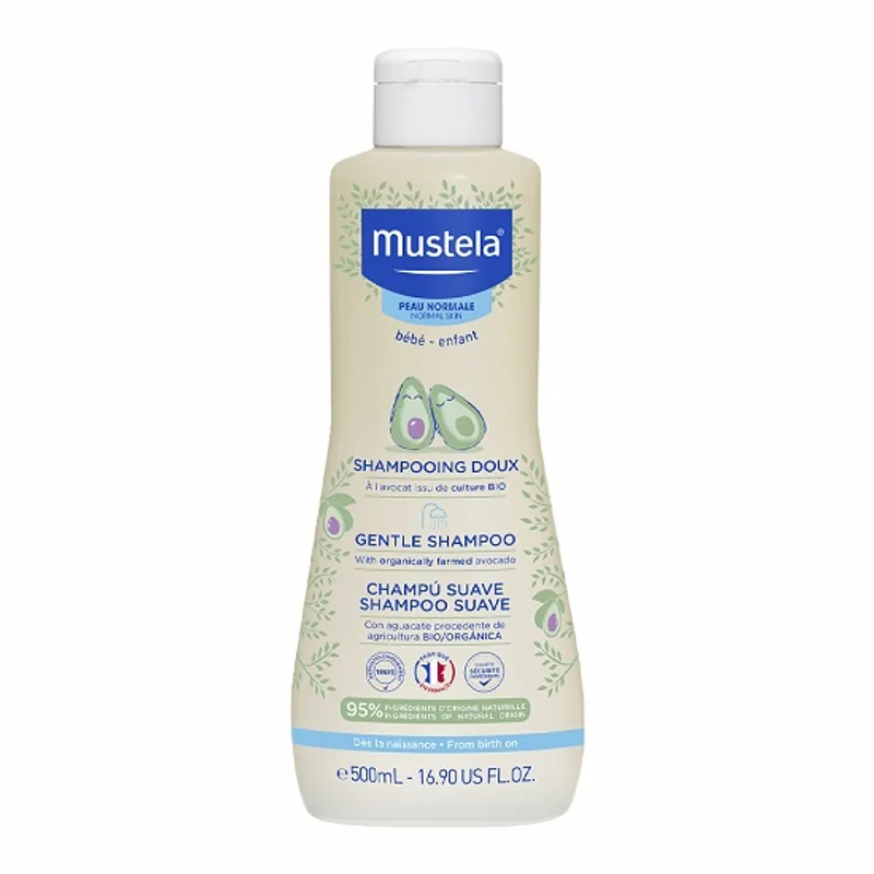 Sampon delicat pentru bebelusi, 500ml, Mustela
