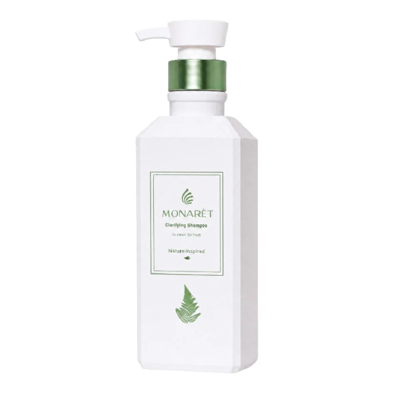 Sampon purifiant pentru scalp cu tendinta de ingrasare, 380 ml, Monaret
