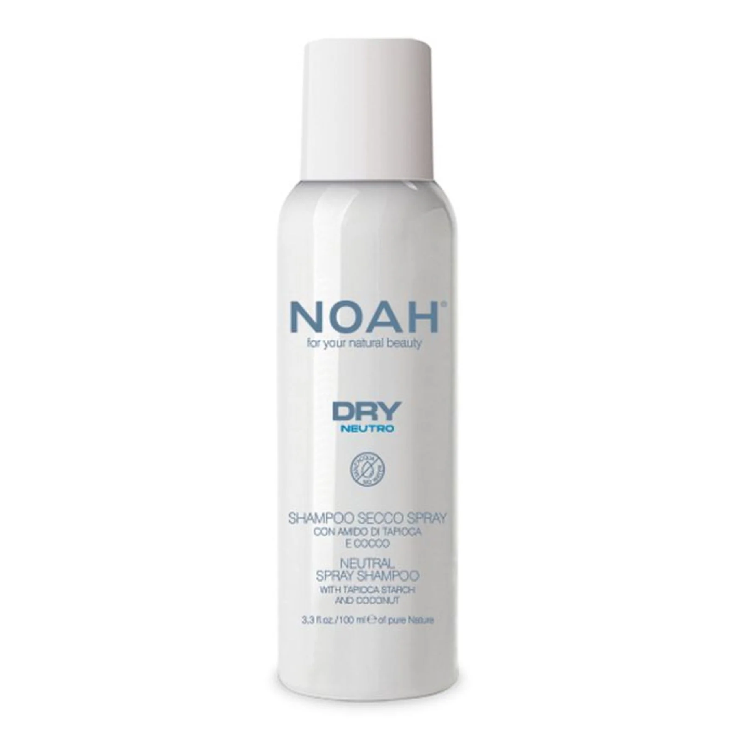 Sampon uscat cu amidon de tapioca si cocos Neutral Dry, 100 ml, Noah