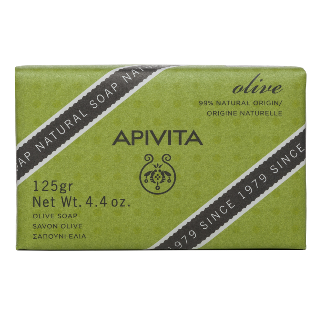 Sapun natural cu masline, 125 g, Apivita