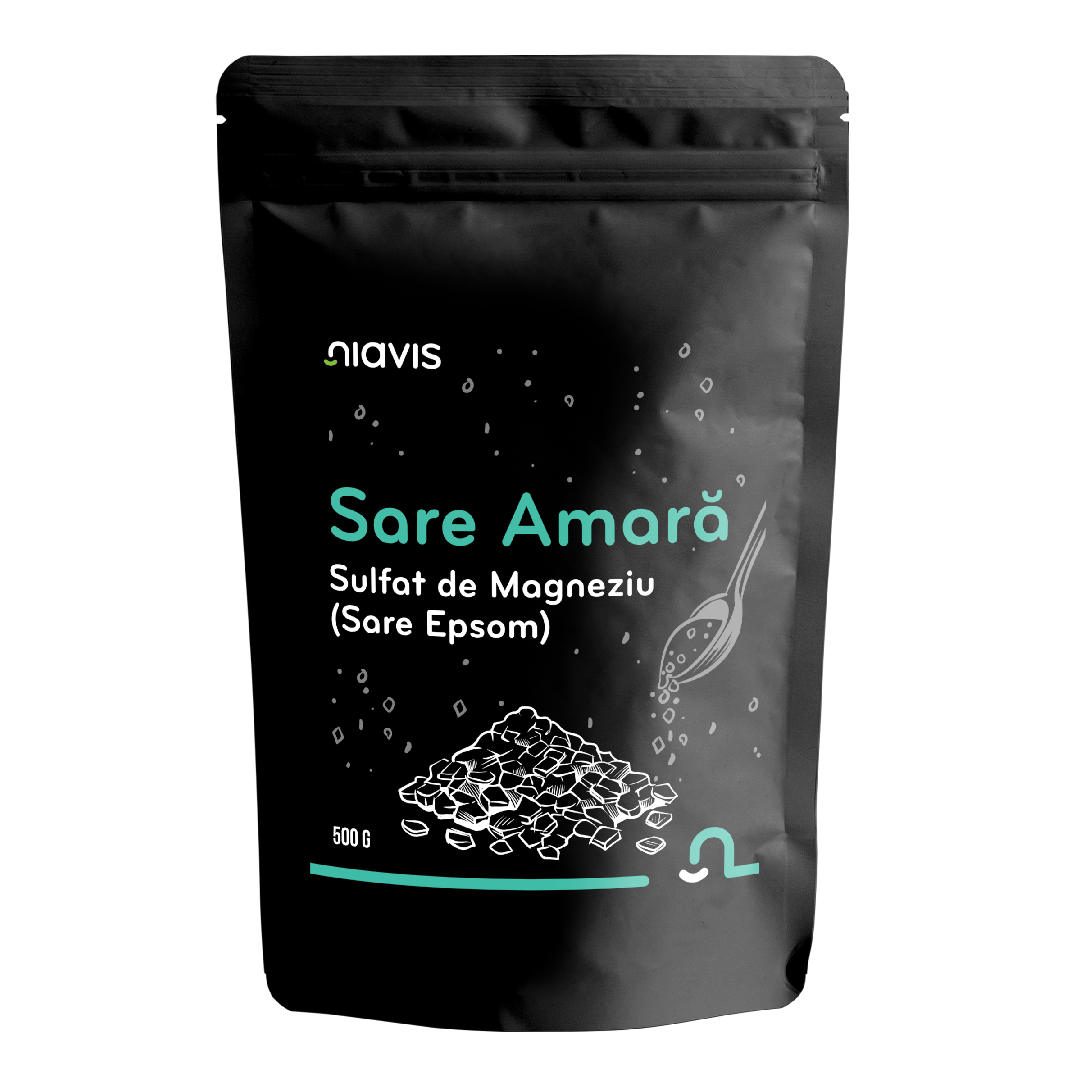 Sare amara Epsom, 500 g, Niavis