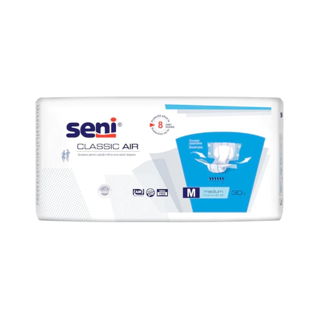 Scutece Cu Sistem Inchis, Seni Classic Air X30 Buc, M