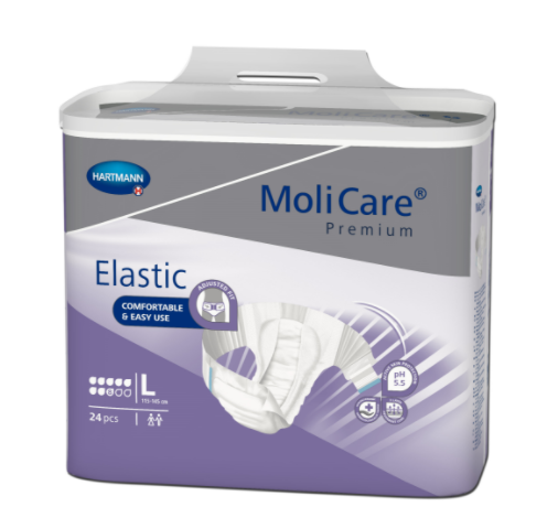 Scutece HartMann MoliCare Premium Elastic 8 pic L x 24 buc