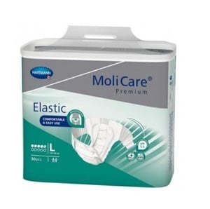 Scutece Molicare Premium Elastic 5 Picaturi L X 30 Buc