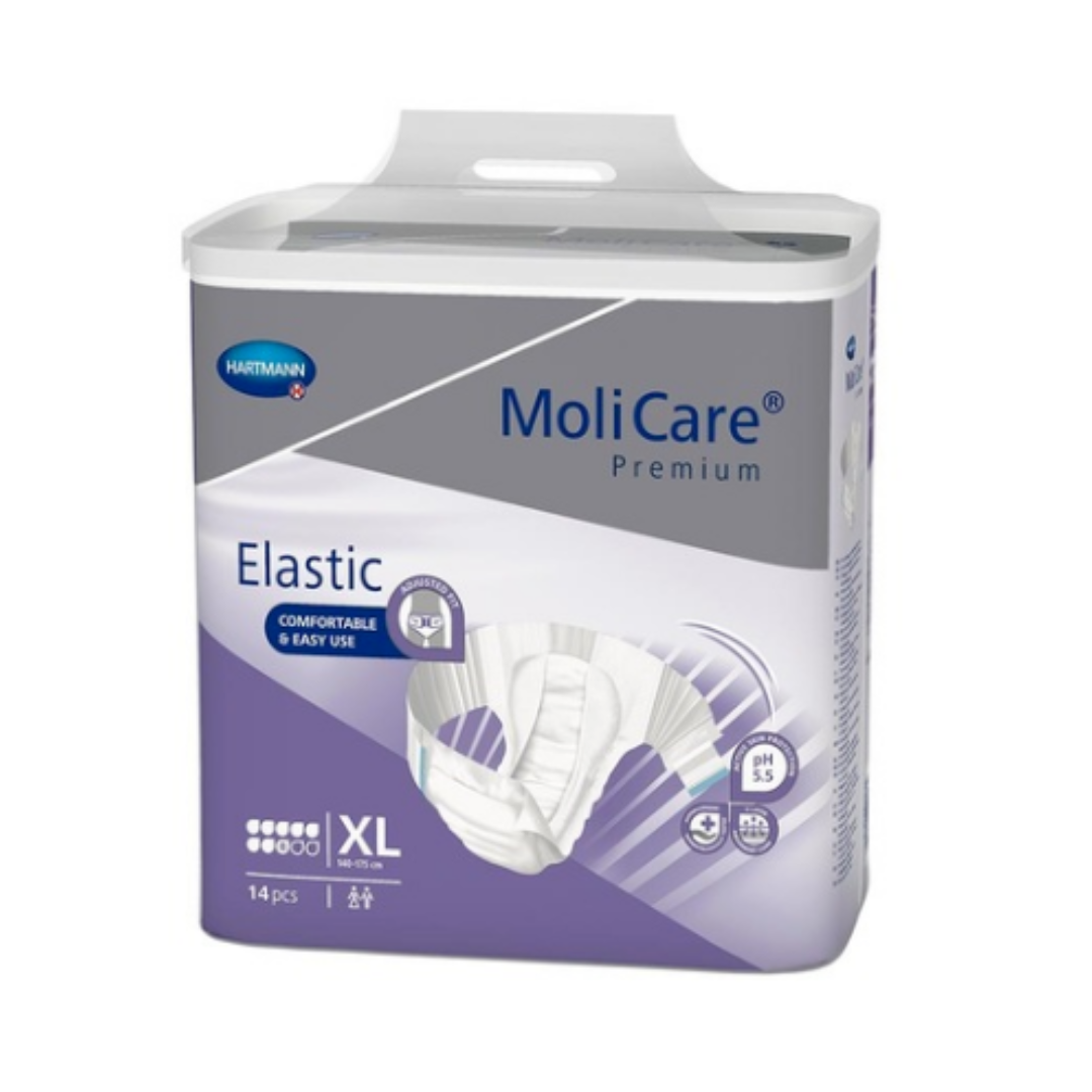 Scutece Molicare Premium Elastic 8 Pic Xl X 14 Buc