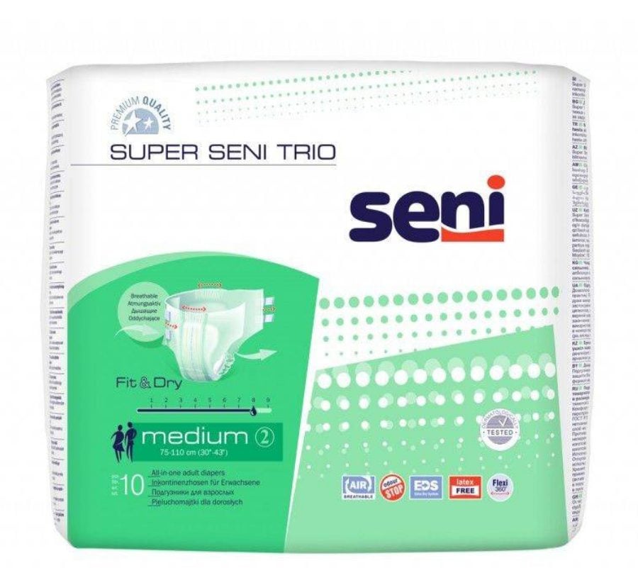 Scutece Super Seni Trio Extra Large A'10