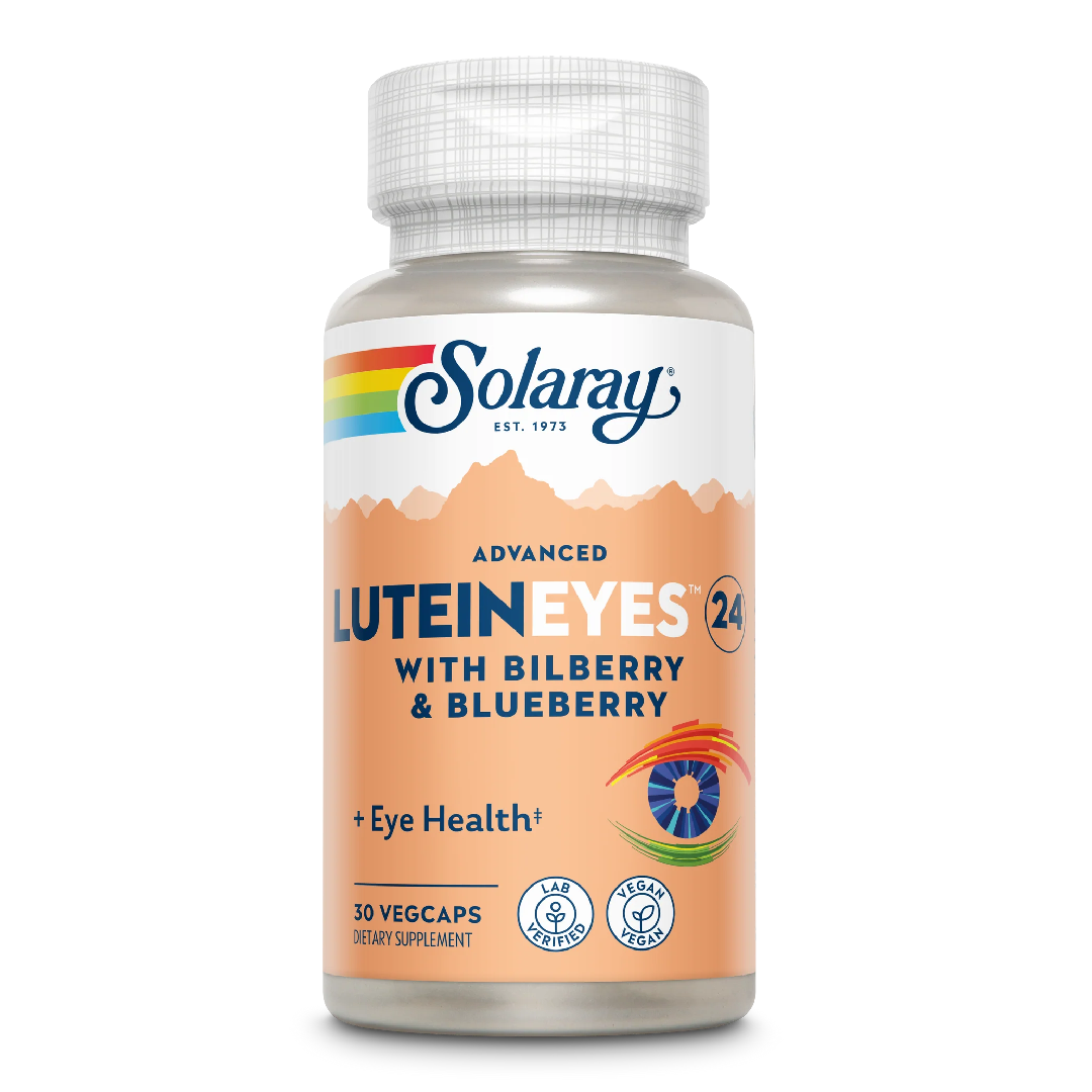 Lutein Eyes Advanced Solaray, 30 capsule, Secom