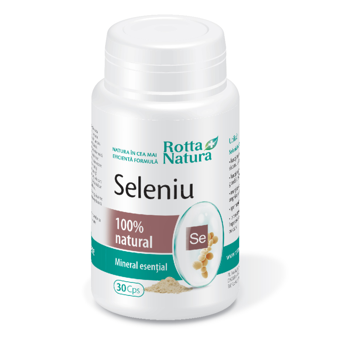 Seleniu natural,  30 capsule, Rotta Natura