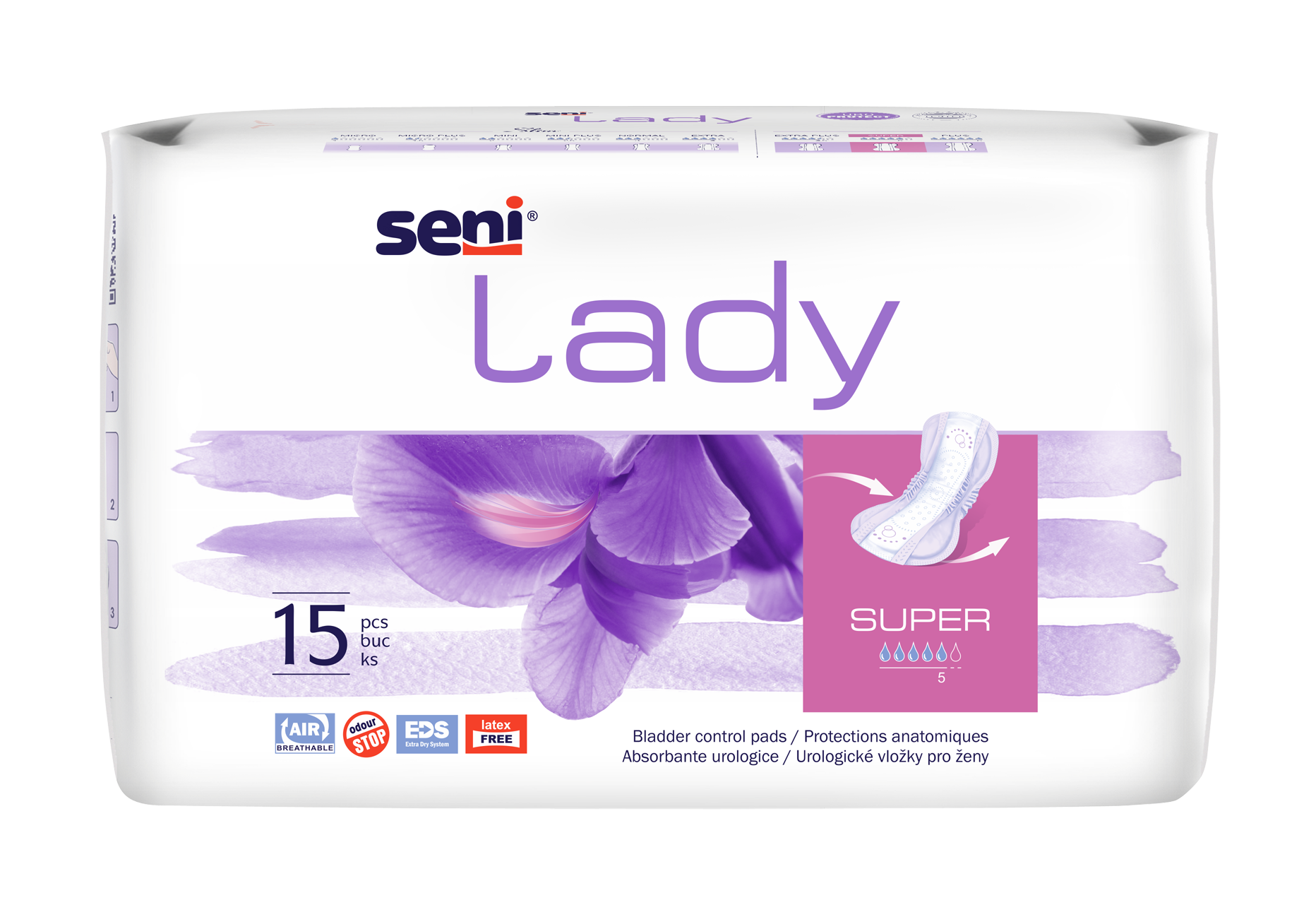 Seni Lady Super, 15 buc