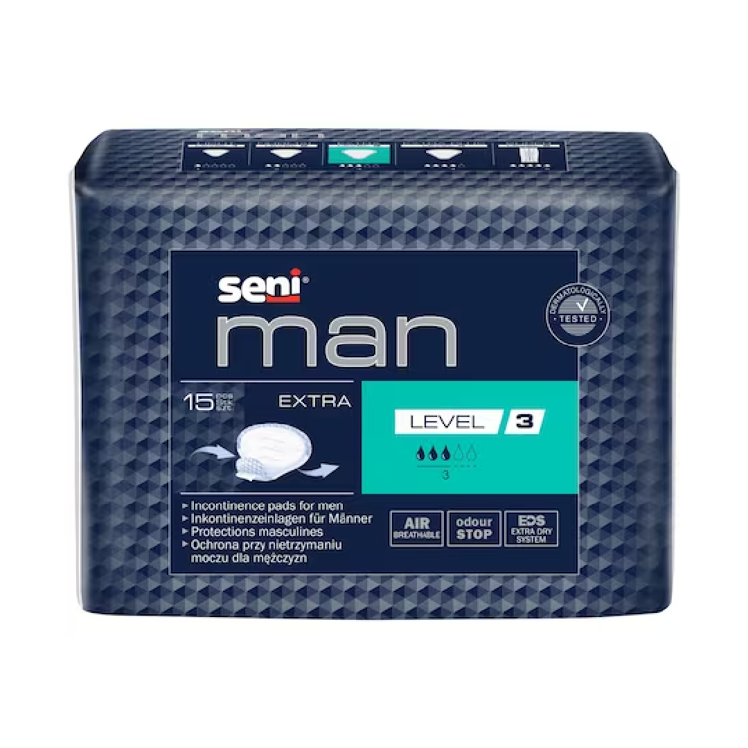 Seni Man Extra Absorbantele Urologice, 15 Bucati