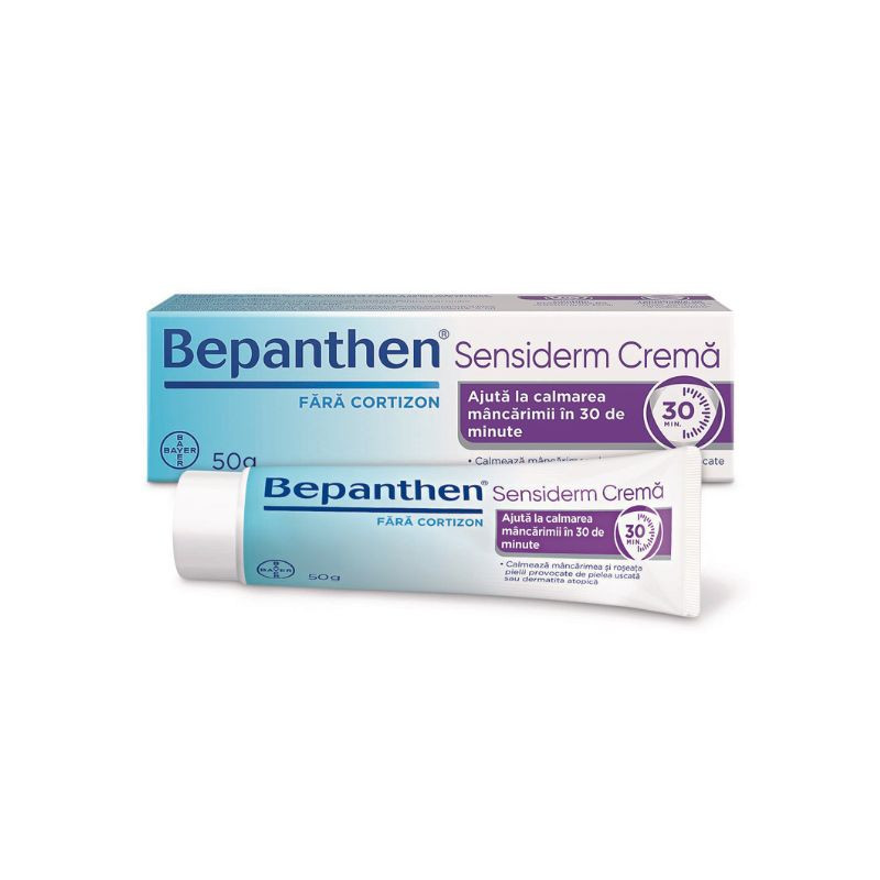 Crema Sensiderm Bepanthen, 50 G, Bayer