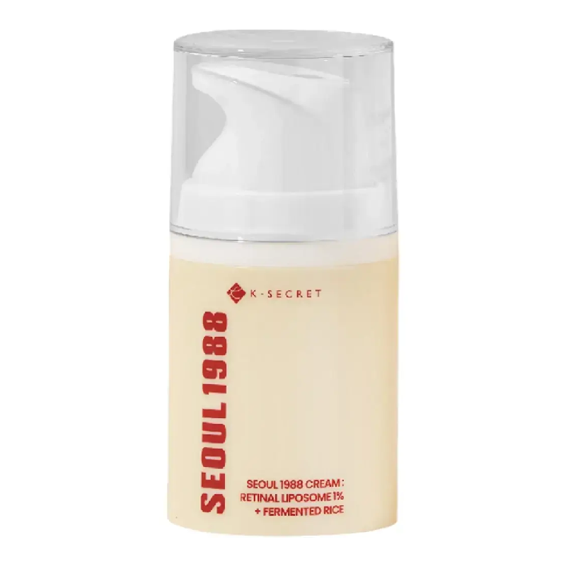 Crema de fata anti-imbatranire Retinal Liposome 1%+Fermented Rice, 50 ml, K-SECRET SEOUL 1988