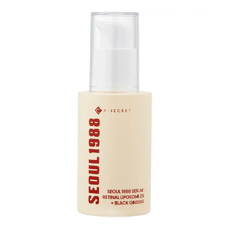 Ser facial Retinal Liposome 2% + Black Ginseng, 30 ml, K-SECRET SEOUL 1988