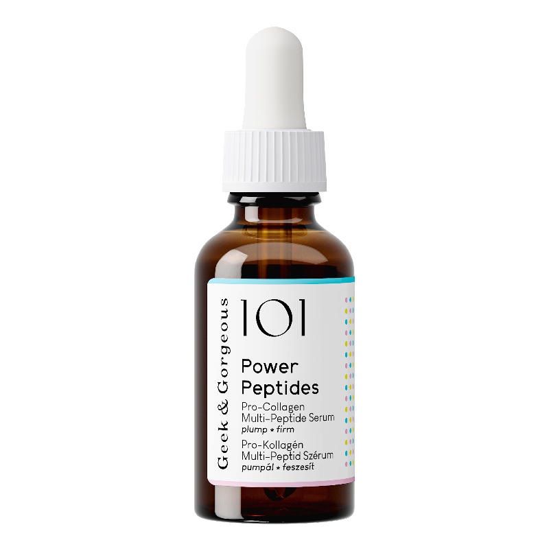 Serum facial Power Peptides, 30 ml, Geek&Gorgeous