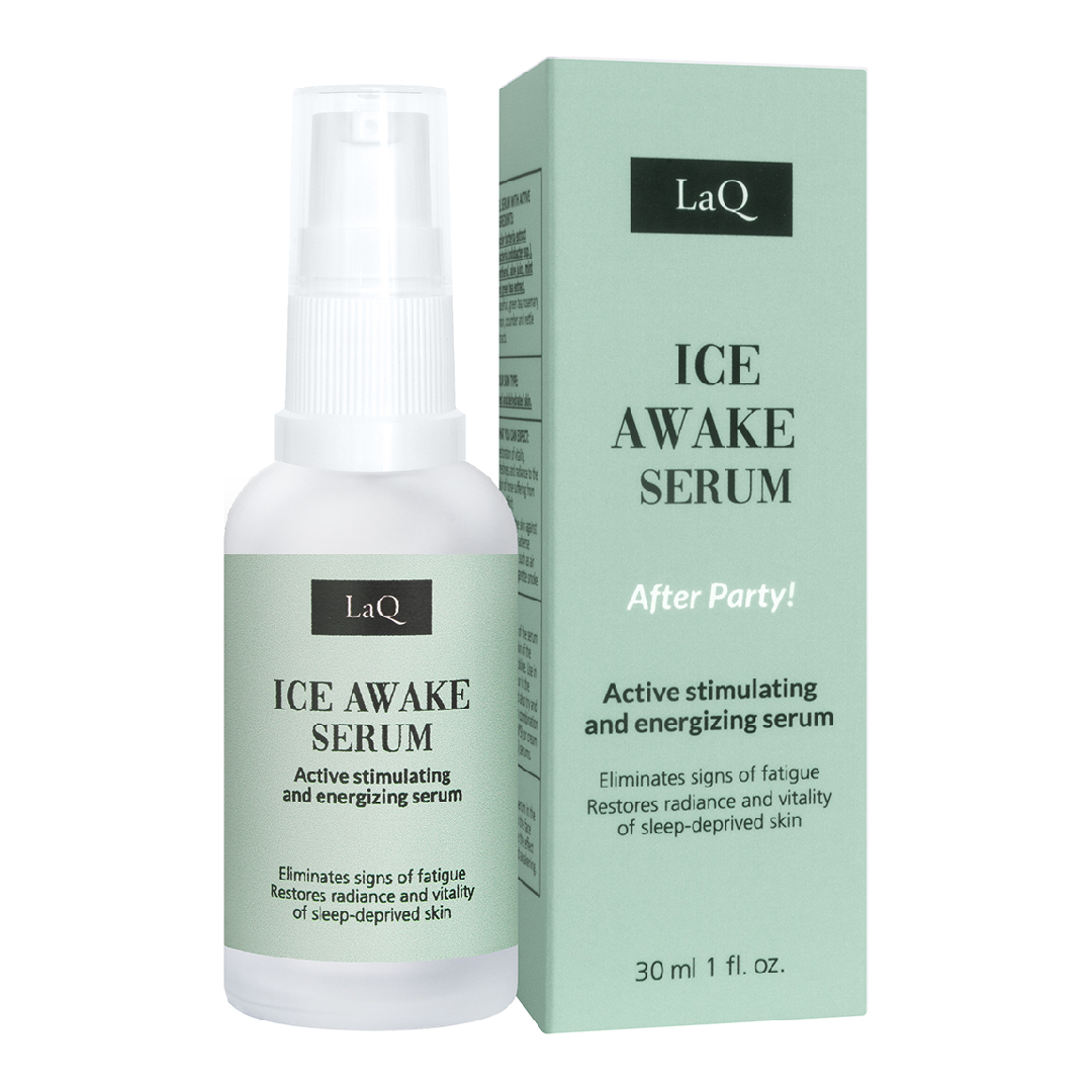 Serum Gel Pentru Fata Energizant Ice Awake, 30ml, Laq