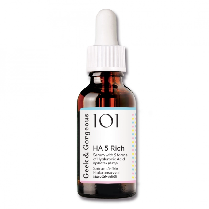 Serum HA 5 Rich, 30 ml, Geek&Gorgeous