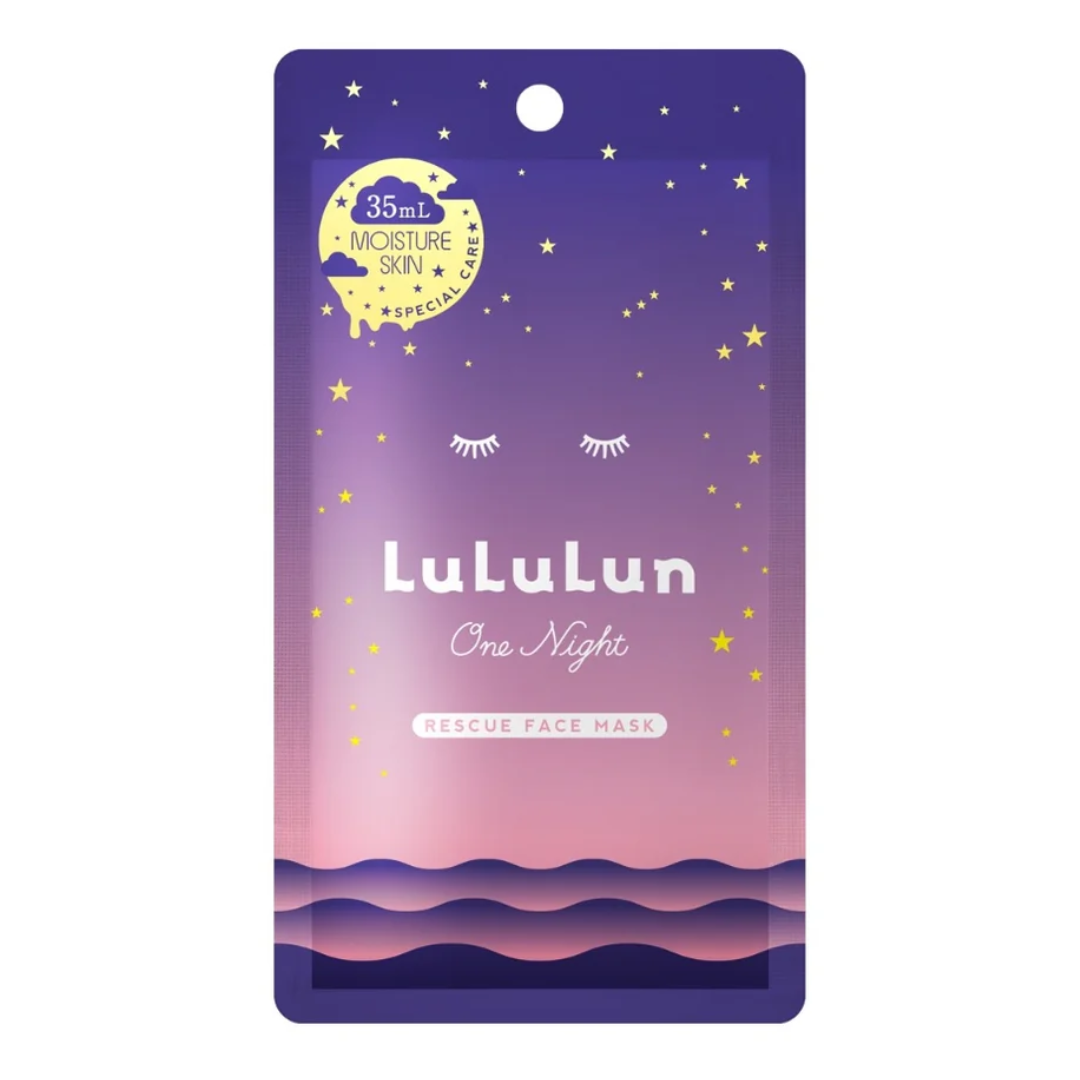 Masca faciala japoneza, One Night Pink, 1 bucata, LuLuLun