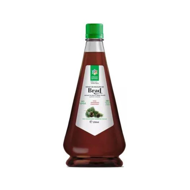 Sirop natural de Muguri de Brad, 250 ml, Steaua Divina