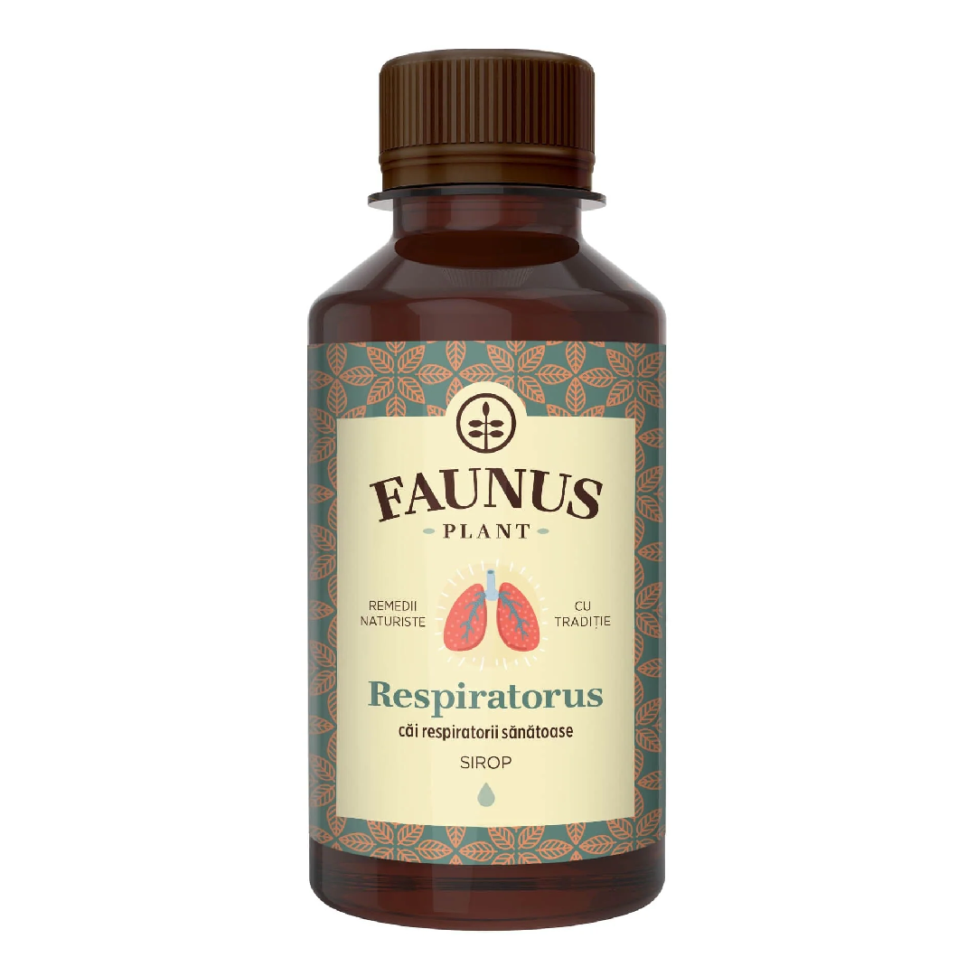 Sirop Respiratorus, 200 ml, Faunus Plant