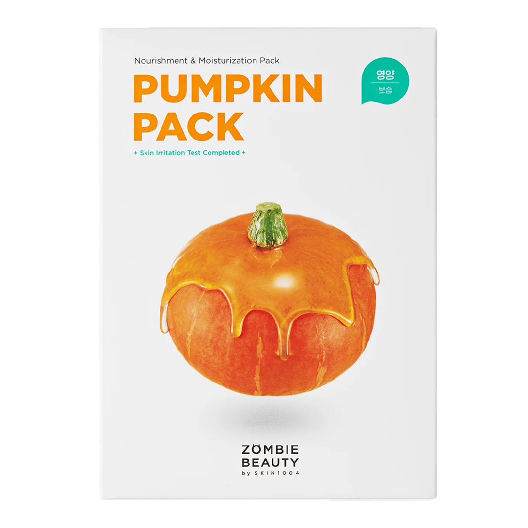 Masca De Fata Pumpkin Pack Zombie Beauty, 16 Bucati*64g, Skin1004