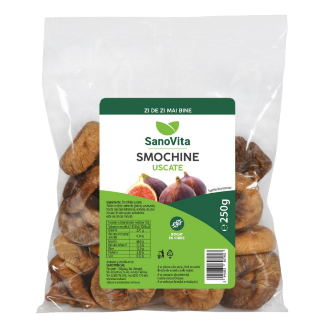 Smochine uscate, 250g, Sanovita 