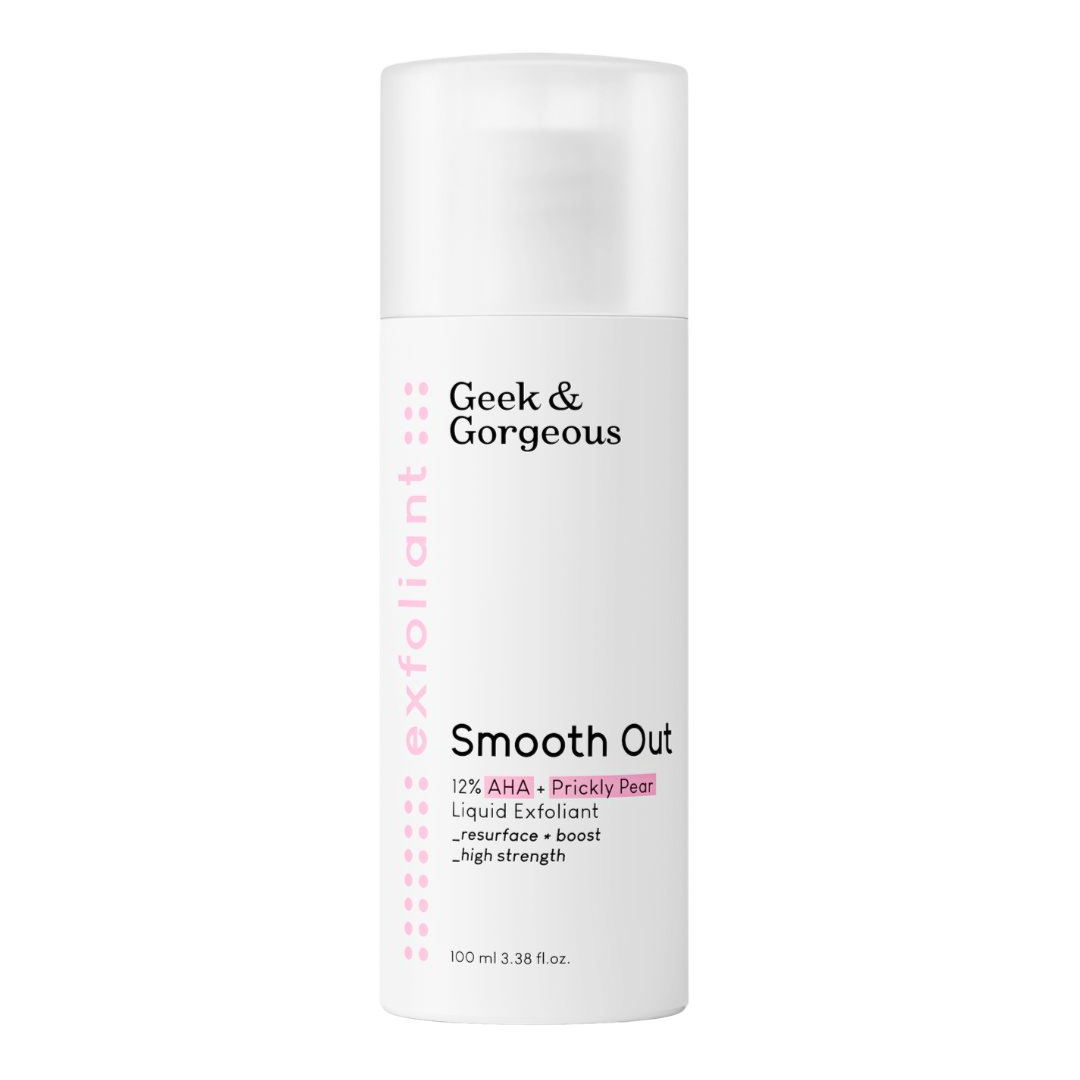 Lotiune exfolianta Smooth Out, 100 ml, Geek & Gorgeous