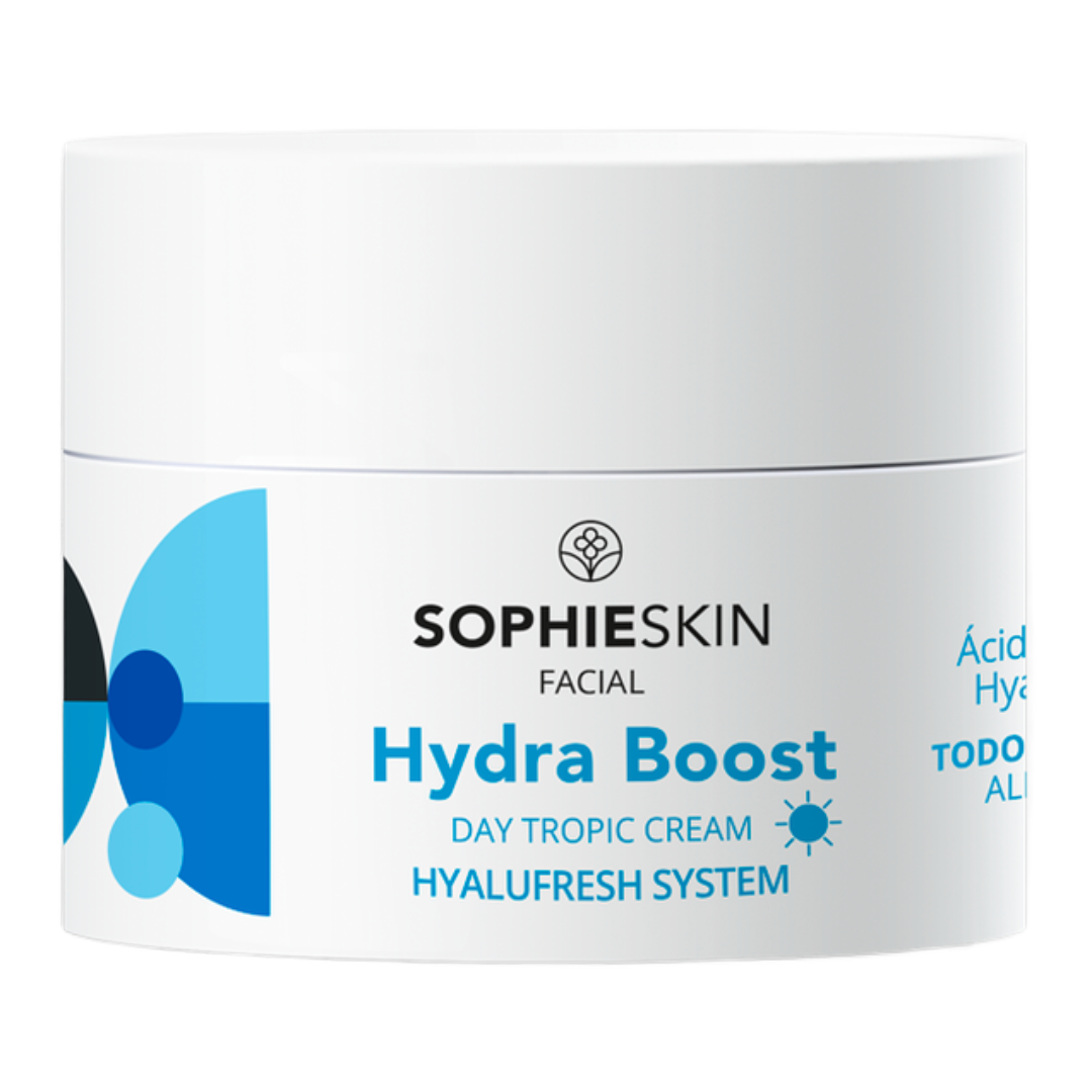 Crema de zi cu acid hialuronic Hydra Boost, 50ml, Sophieskin