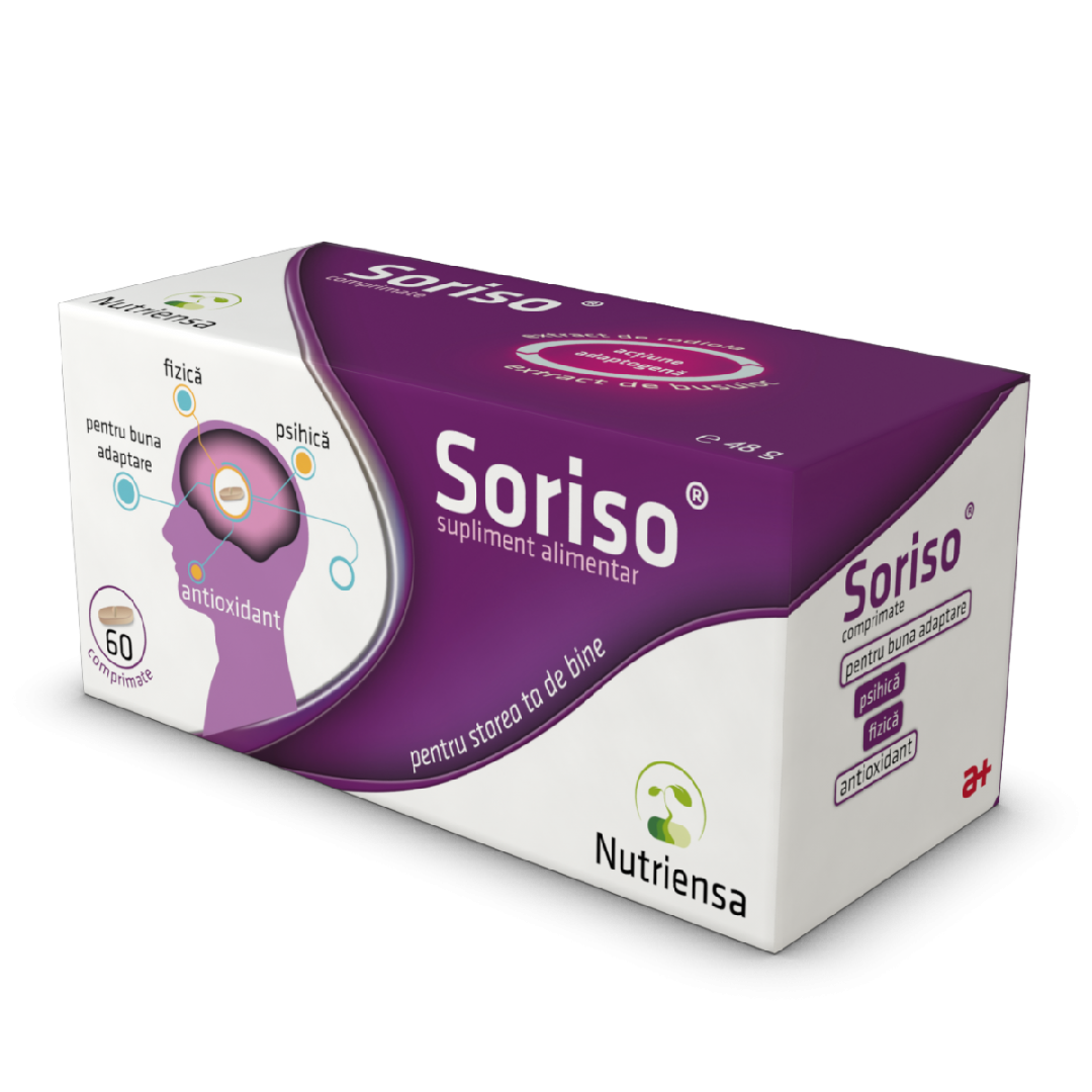 Soriso, 60 comprimate, Antibiotice SA